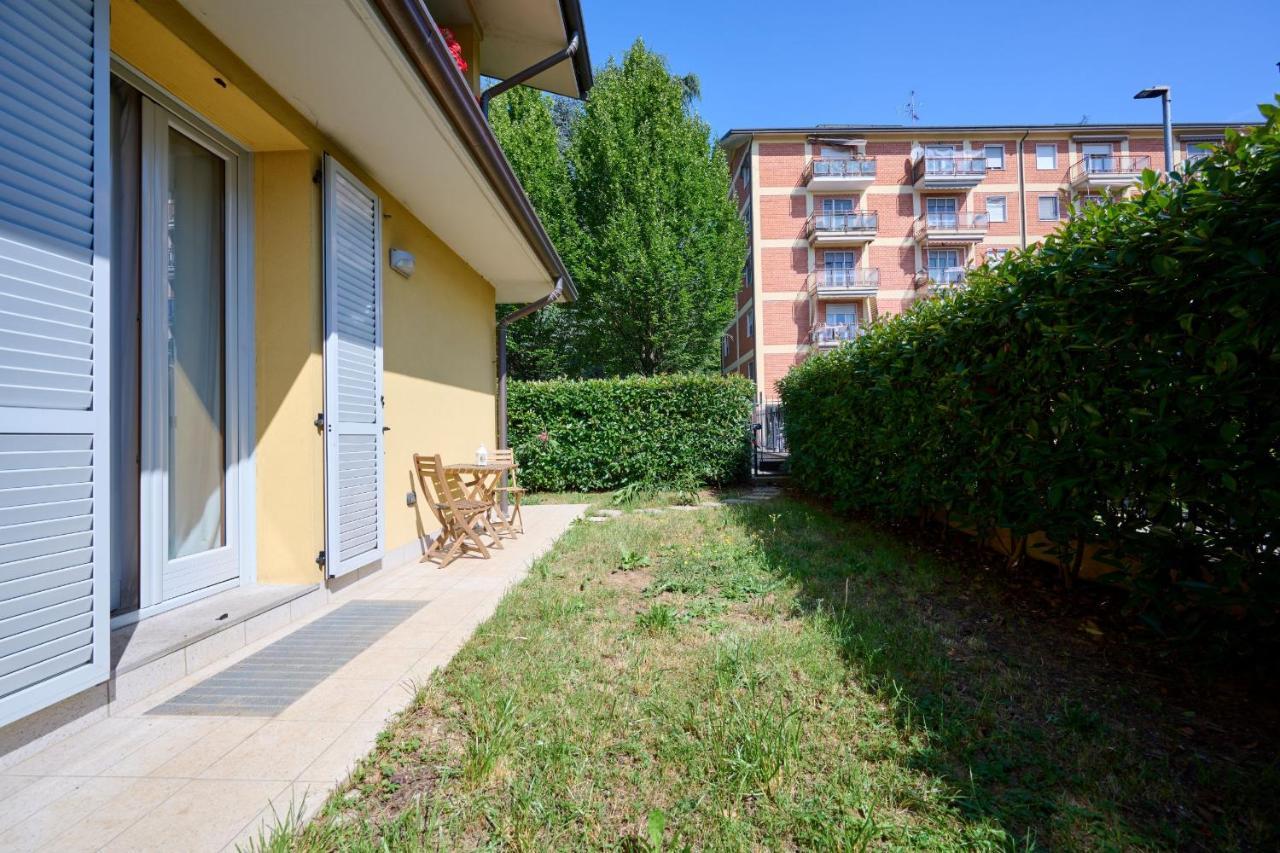 La Casa Dei Tigli - Bilocale Con Taverna E Giardino Apartment Gorgonzola Luaran gambar